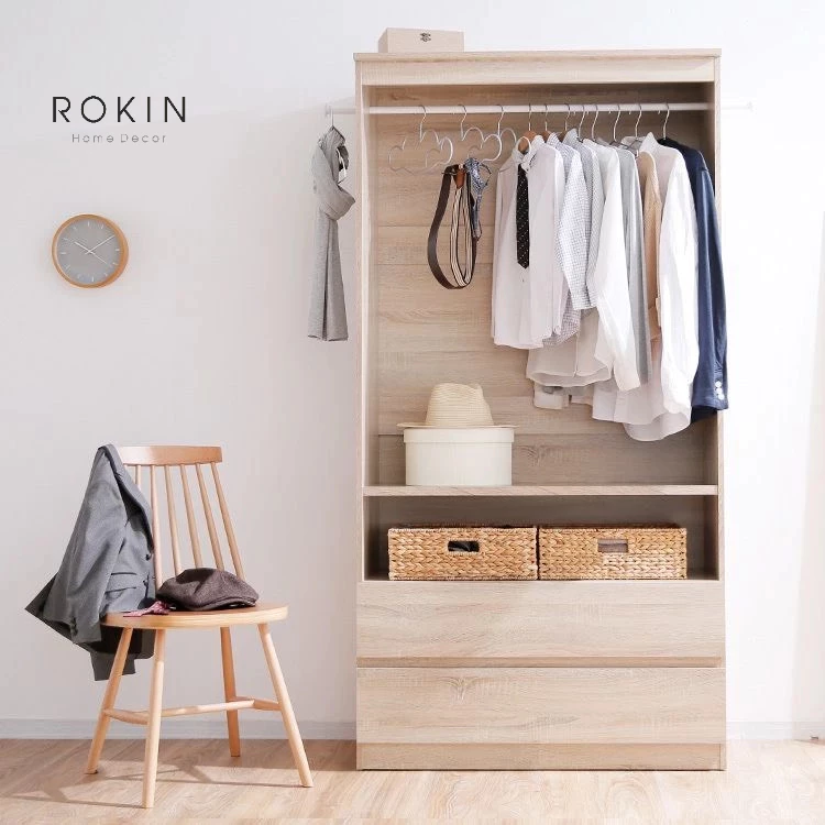 Tủ Quần Áo Gỗ Đa Năng Rokin Tiện Dụng - CM-029 Handy multi-purpose wardrobe