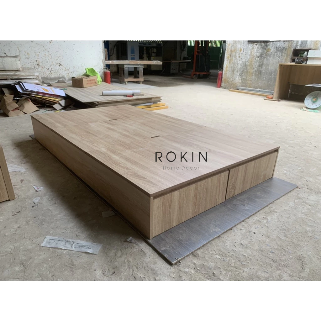 Giường Gỗ Đa Năng Rokin Tiện Dụng - GN-020
