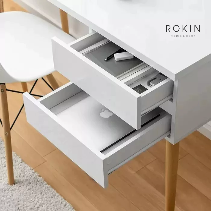 Bàn Học Gỗ Nhật Đa Năng Rokin Tiện Dụng - NBH-05