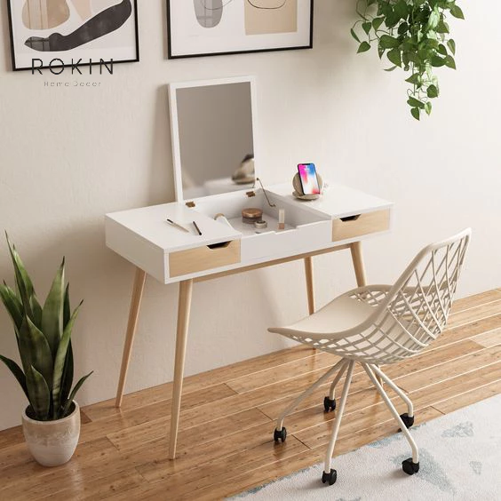 Bàn Trang Điểm Đa Năng Rokin Tiện Dụng - TD-012
