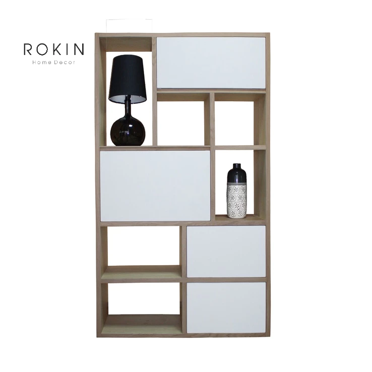 Tủ Kệ Gỗ Đựng Đồ Đa Năng Rokin Tiện Dụng - KS-011