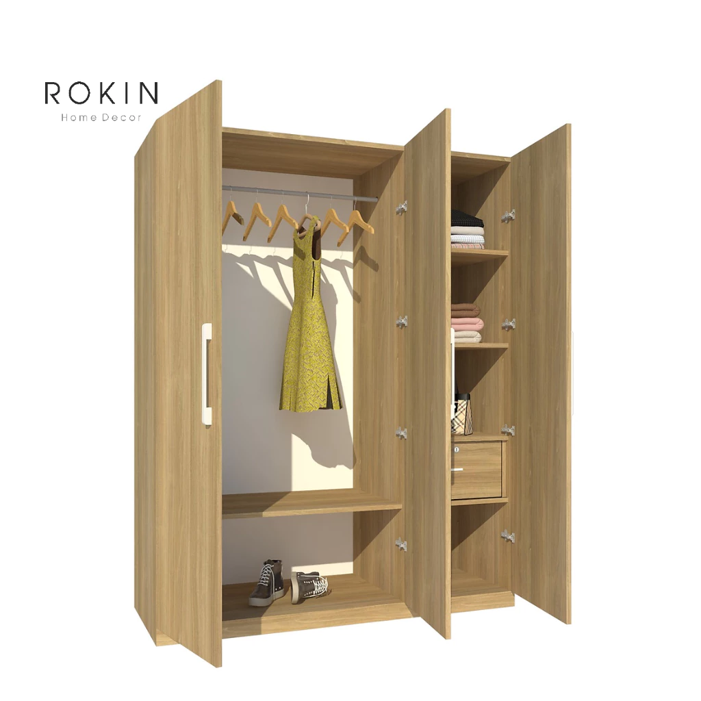 Tủ Quần Áo Đa Năng Rokin Tiện Dụng - CM-019