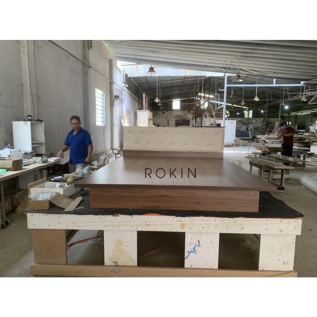 Giường Cao Cấp Đa Năng Rokin Tiện Dụng - GN-011