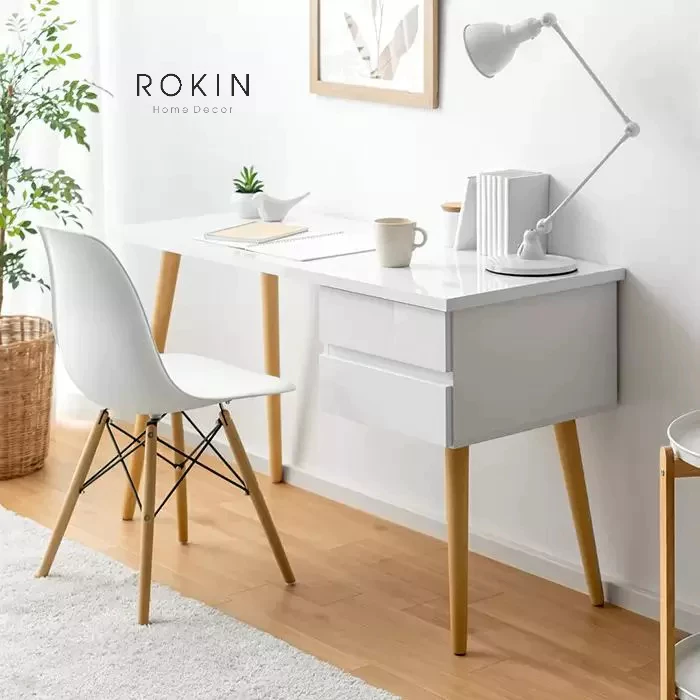 Bàn Học Gỗ Nhật Đa Năng Rokin Tiện Dụng - NBH-05