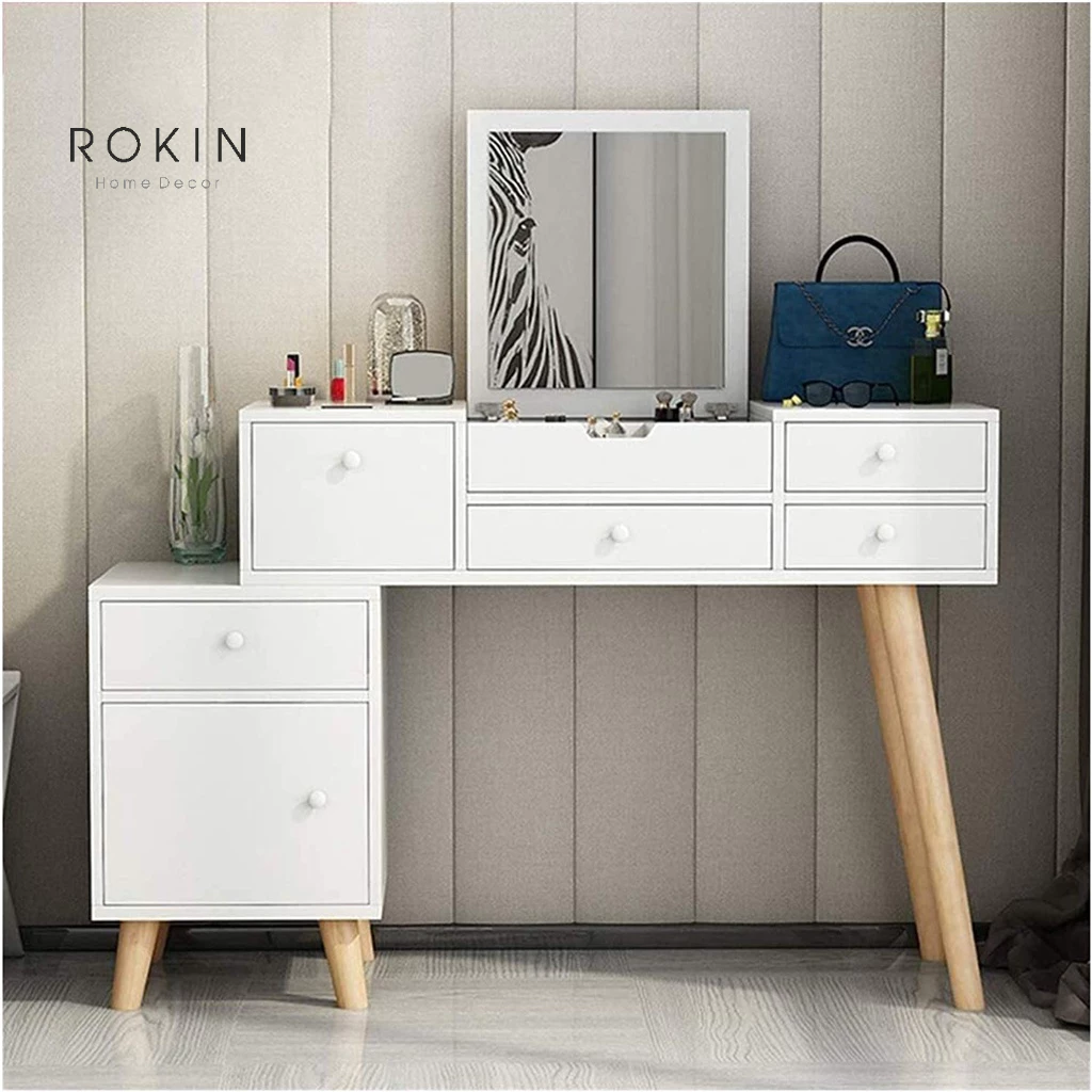 Bàn Trang Điểm Đa Năng Rokin Tiện Dụng - TD-011