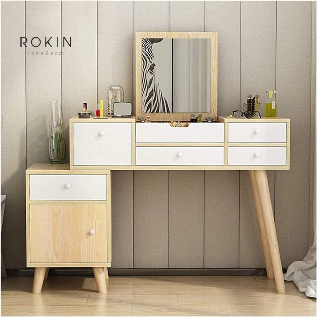 Bàn Trang Điểm Đa Năng Rokin Tiện Dụng - TD-011