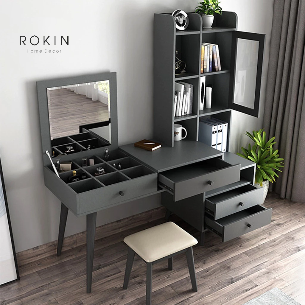 Bàn Trang Điểm Đa Năng Rokin Tiện Dụng - TD-02